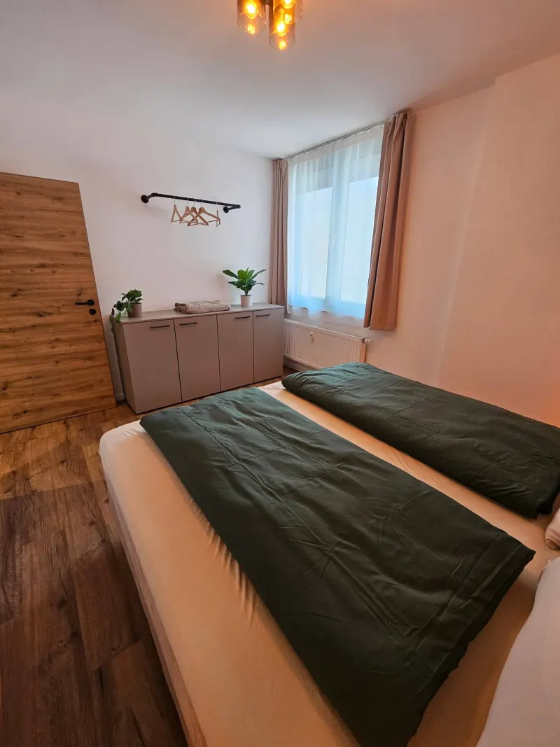 Ferienwohnung Karkopfblick: Schlafzimmer 1 – Ansicht 2