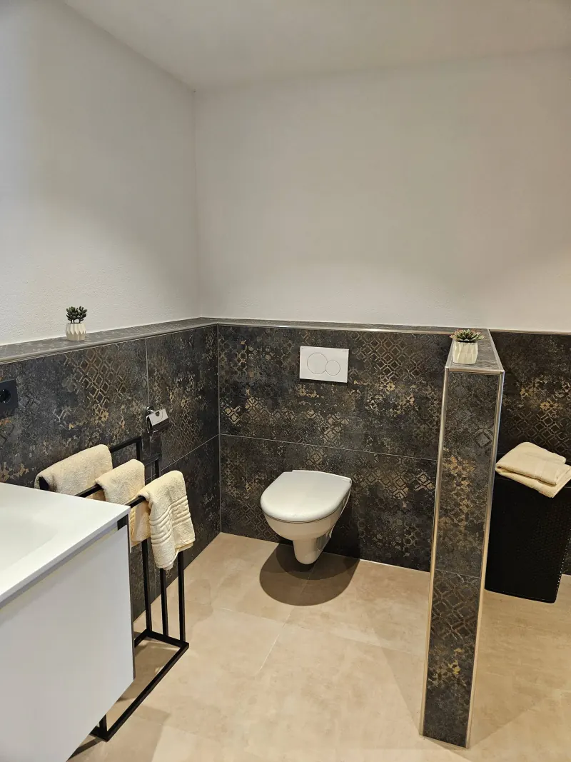 Ferienwohnung Karkopfblick: Badezimmer – Ansicht 4