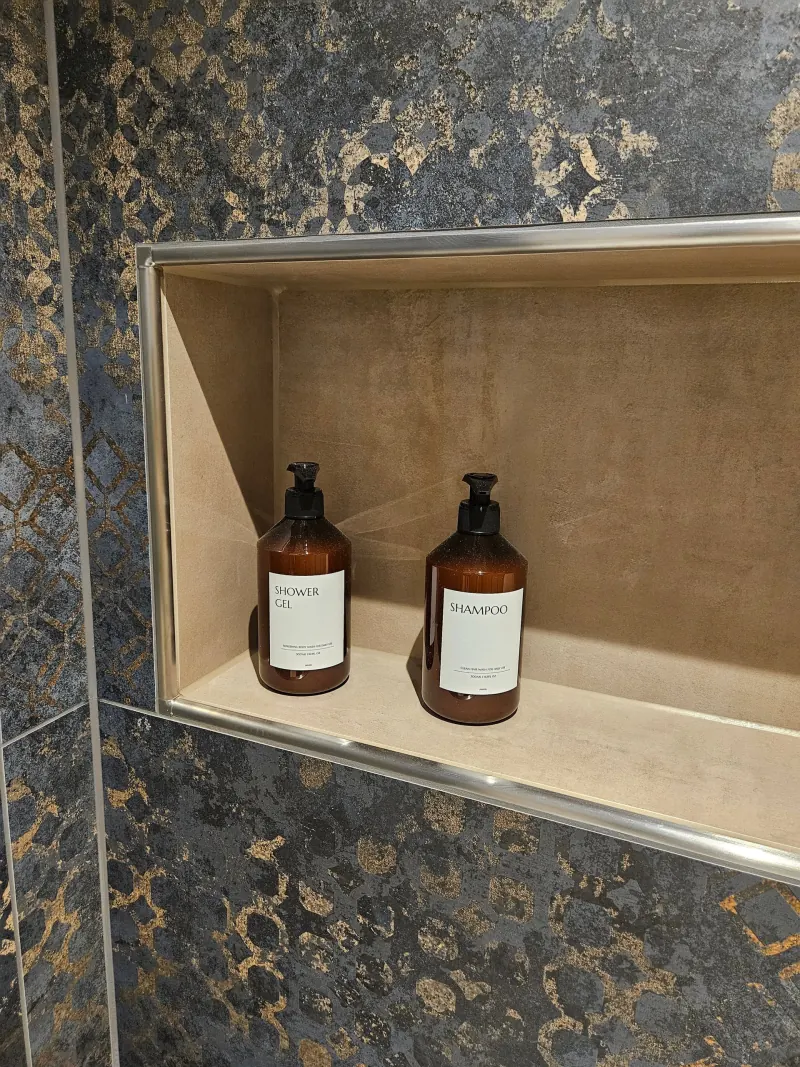 Ferienwohnung Karkopfblick: Badezimmer – Detail