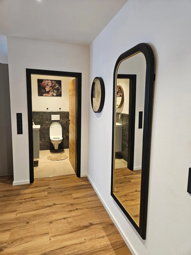Ferienwohnung Karkopfblick: Separates Gäste-WC