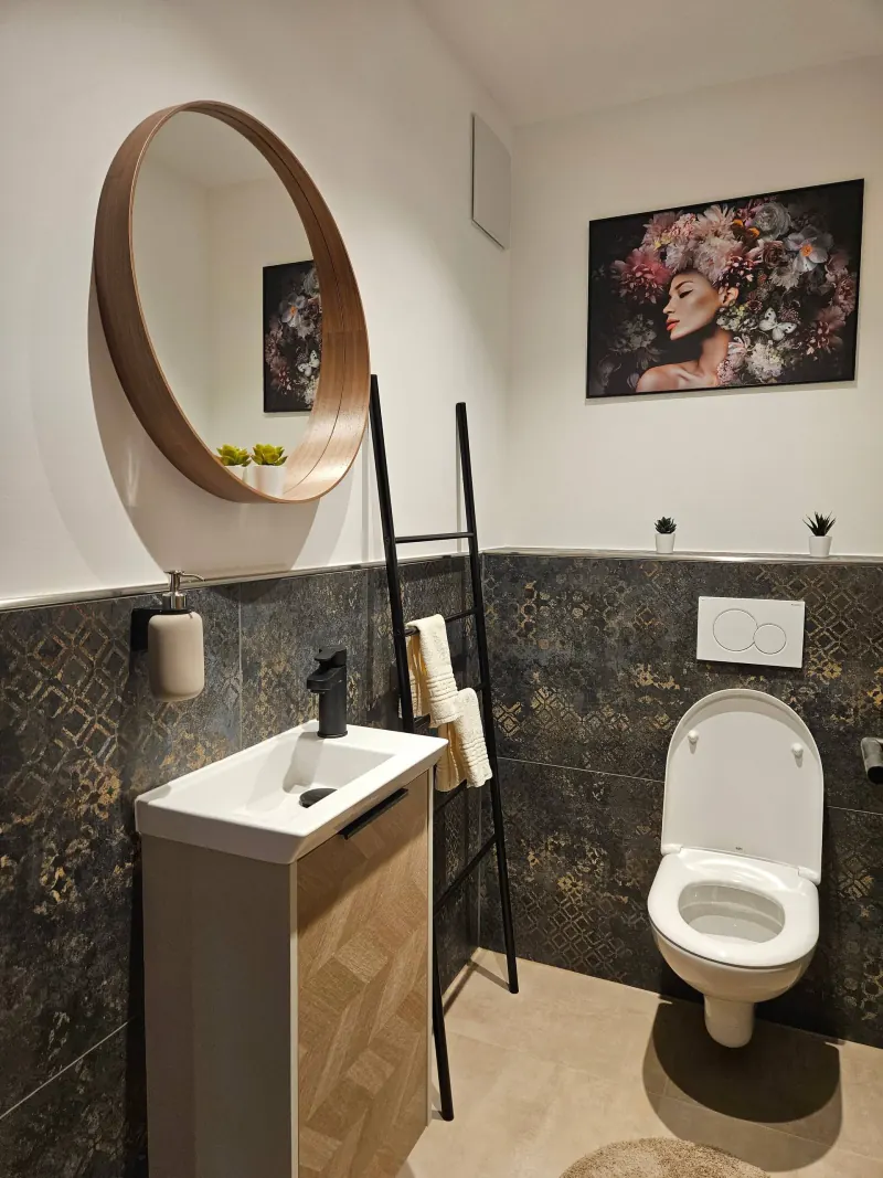 Ferienwohnung Karkopfblick: Gäste-WC – Ansicht 2