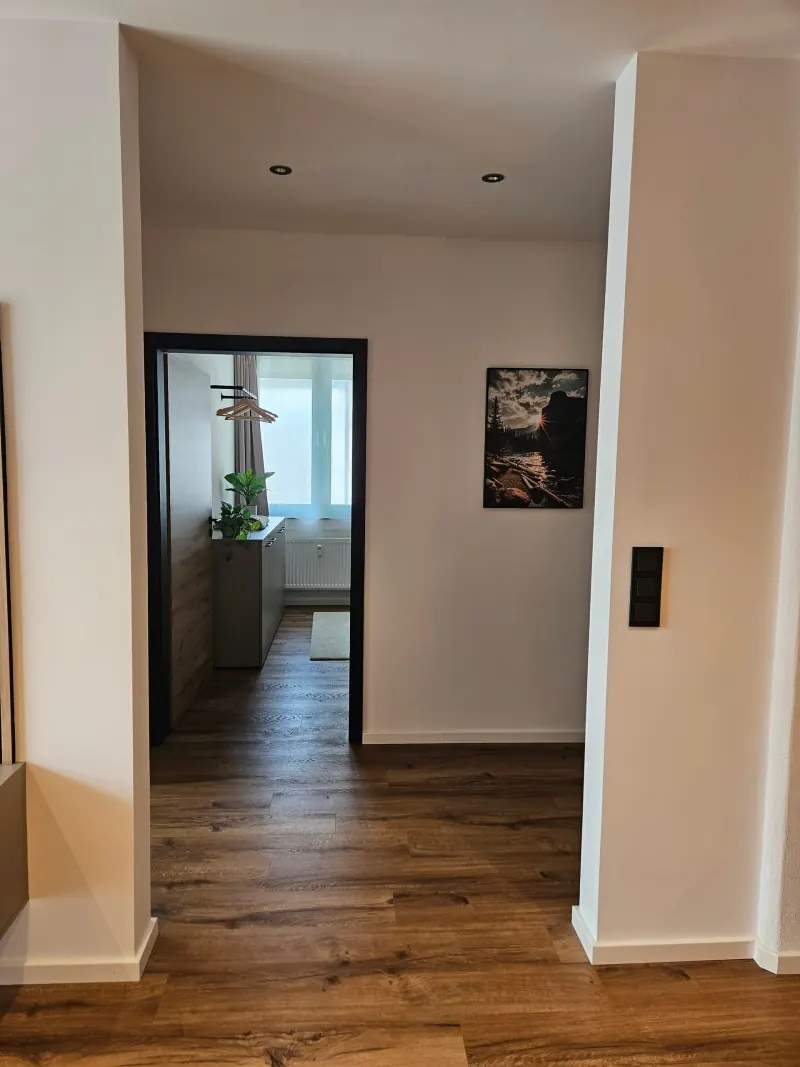 Ferienwohnung Karkopfblick: Flur zu den Schlafzimmern
