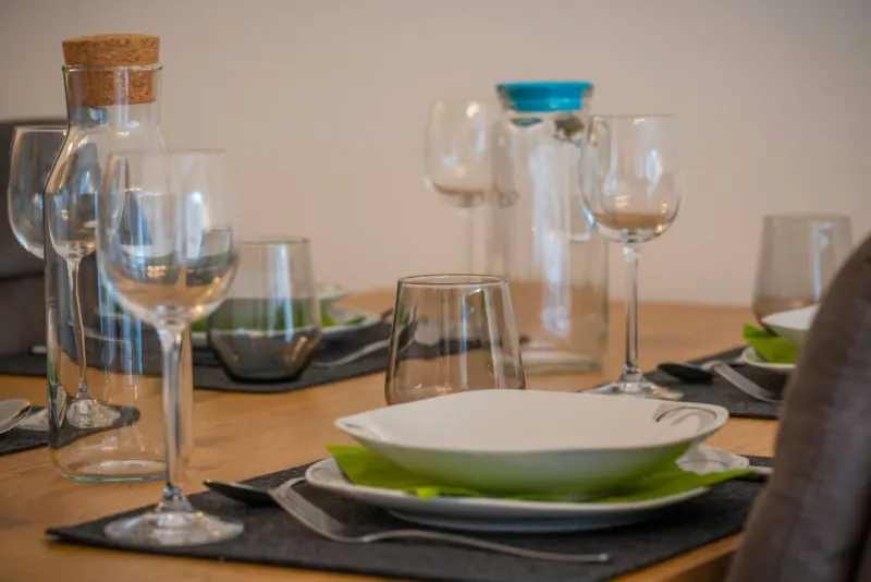 Ferienwohnung Predigtstuhlblick: Essbereich – Ansicht 2