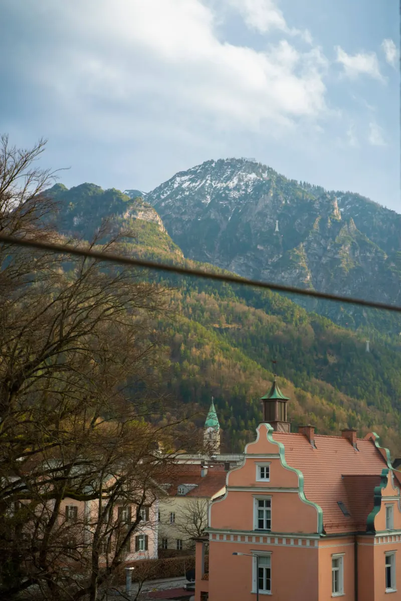 Ferienwohnung Predigtstuhlblick: Ausblick auf den Predigtstuhl