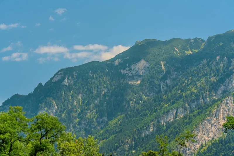 Ferienwohnung Untersbergblick: Bergpanorama rund um Piding
