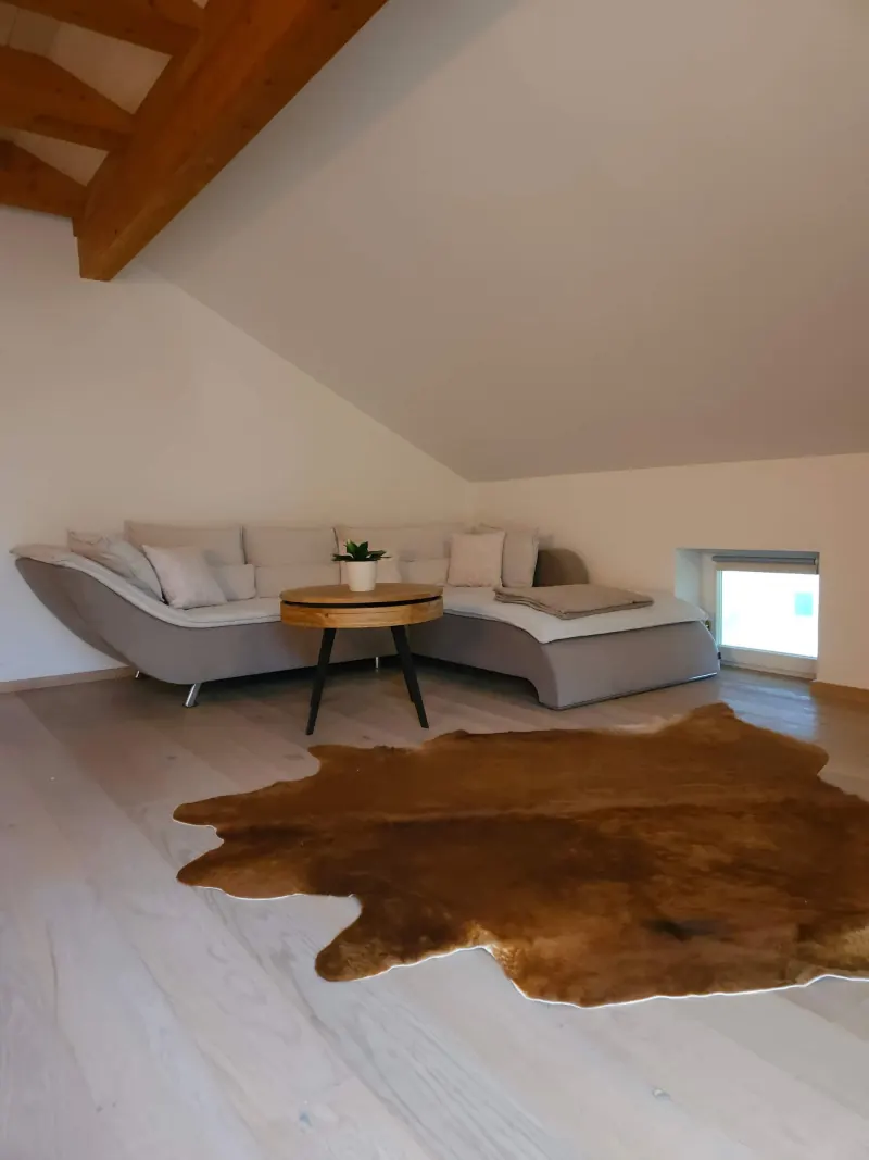 Ferienwohnung Zwieselblick: Wohnzimmer – Ansicht 2
