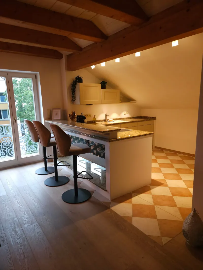 Ferienwohnung Zwieselblick: Küche – Ansicht 4