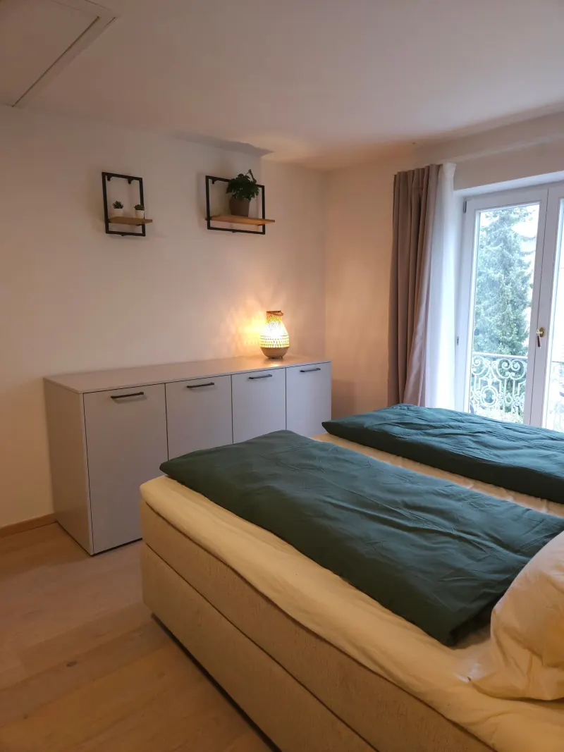 Ferienwohnung Zwieselblick: Schlafzimmer 2 – Ansicht 3